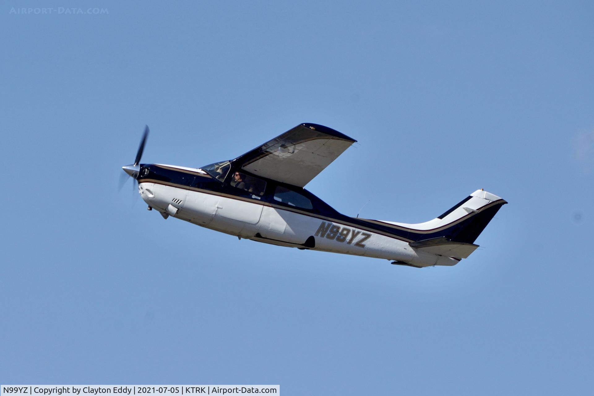 N99YZ, 1981 Cessna T210N Turbo Centurion C/N 21064608, Truckee airport California 2021.
