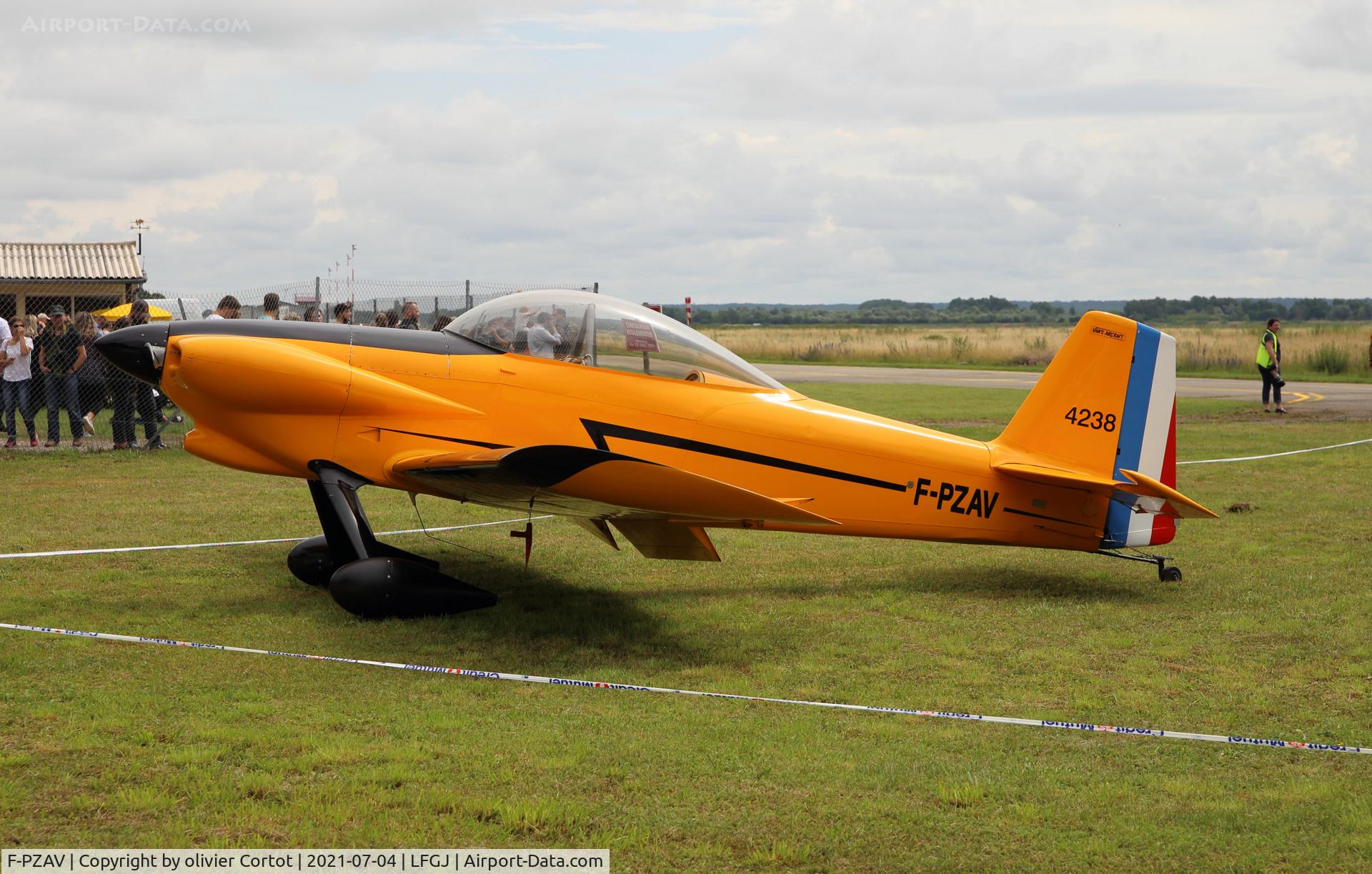 F-PZAV, Vans RV-4 C/N 4238, july 2021