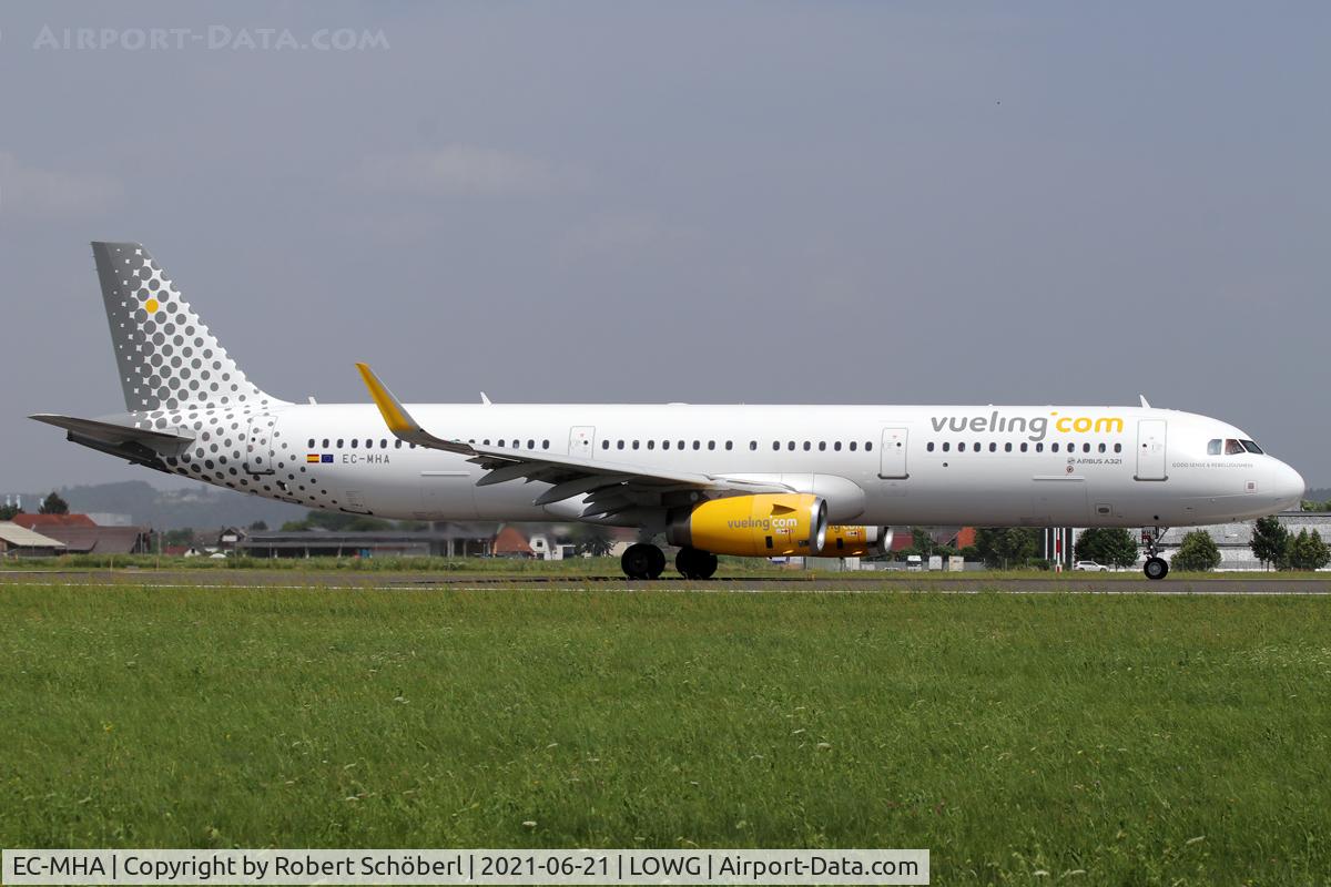EC-MHA, 2015 Airbus A321-231 C/N 6684, EC-MHA @ LOWG 2021