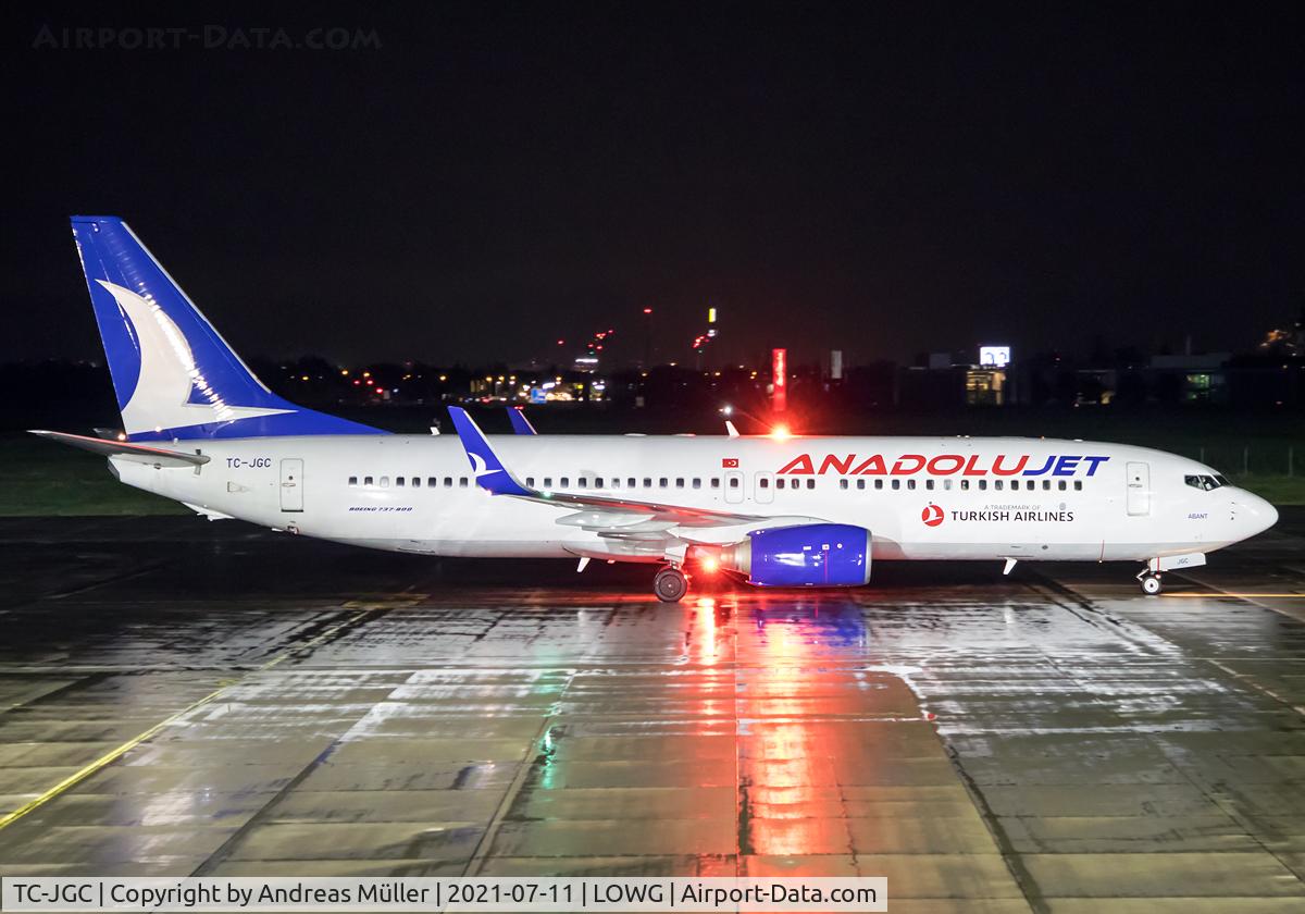 TC-JGC, 2001 Boeing 737-8F2 C/N 29787, Arrived from Ankara.