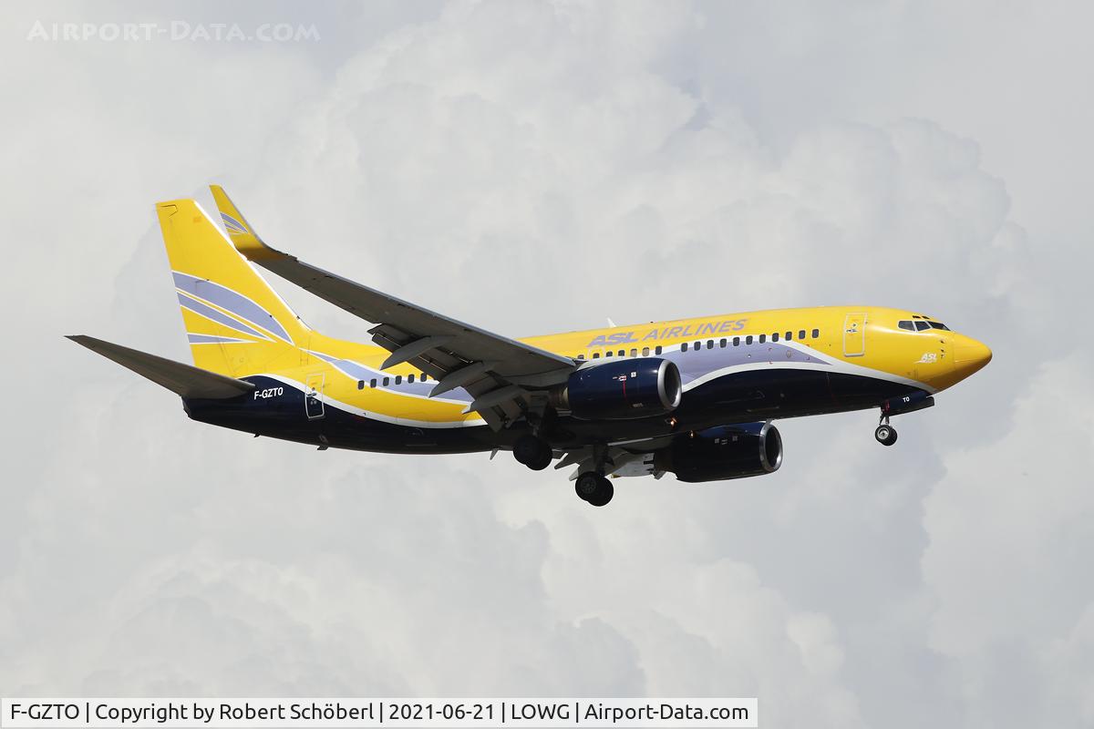 F-GZTO, 1999 Boeing 737-73S C/N 29081, F-GZTO @ LOWG 2021