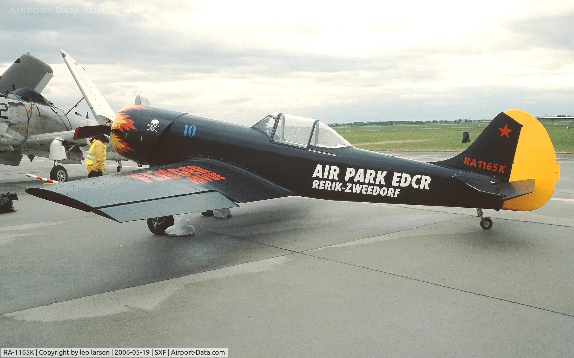RA-1165K, Yakovlev Yak-50 C/N 822304, Berlin ILA 19.5.2006