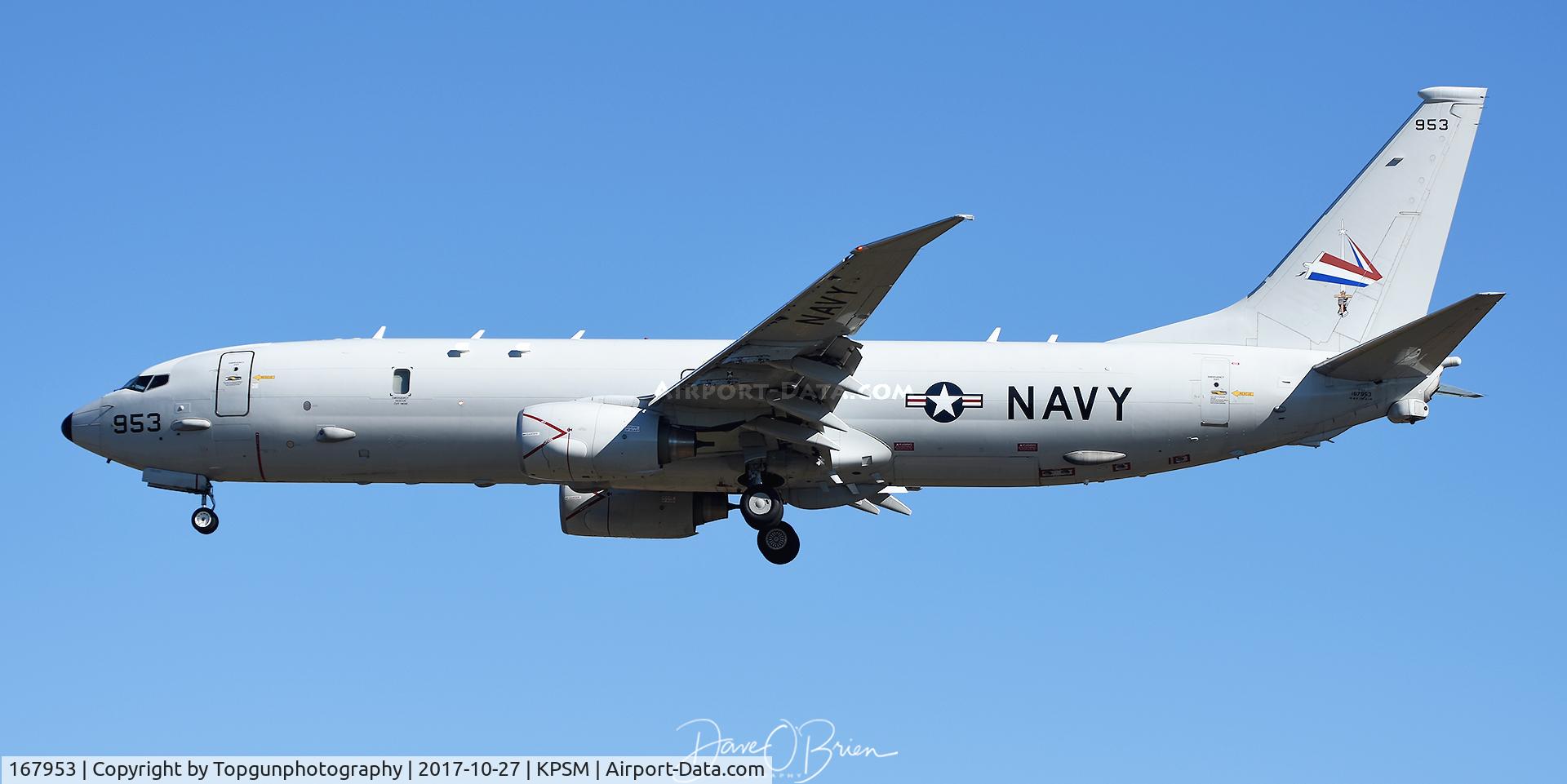 167953, 2009 Boeing P-8A Poseidon C/N 34396, VX-20 / Pax River, PA