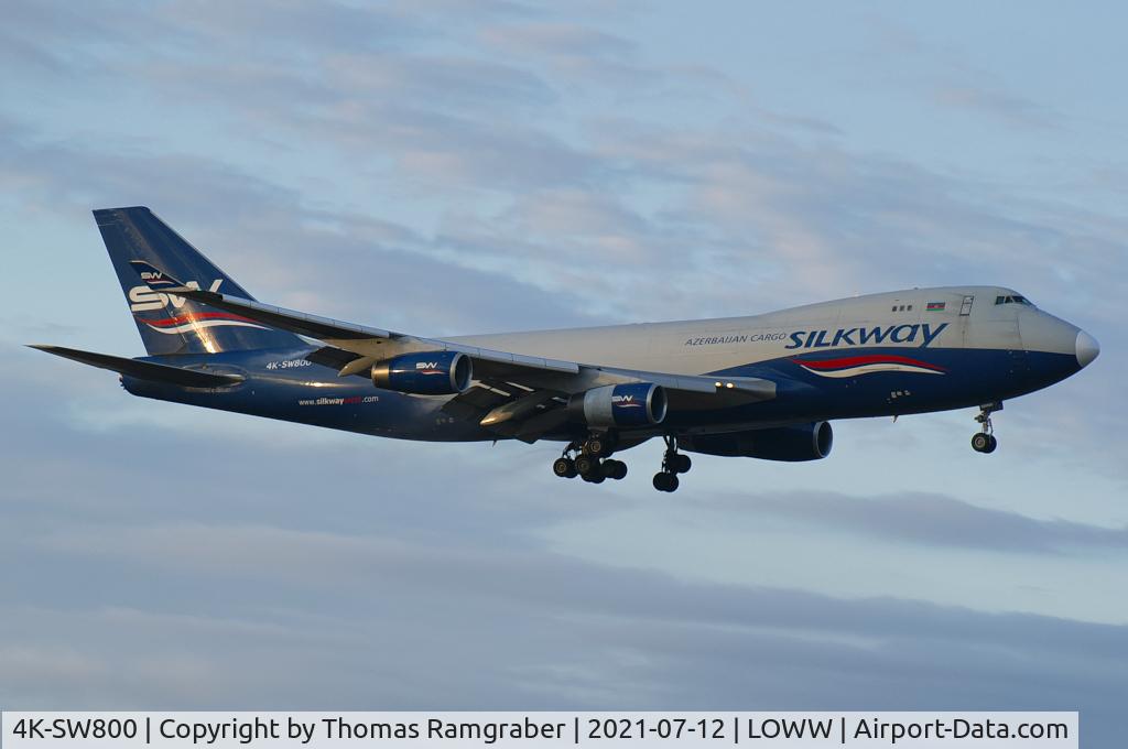 4K-SW800, 1998 Boeing 747-4R7F/SCD C/N 29729, Silk Way West Airlines Boeing 747-4R7F(SCD)