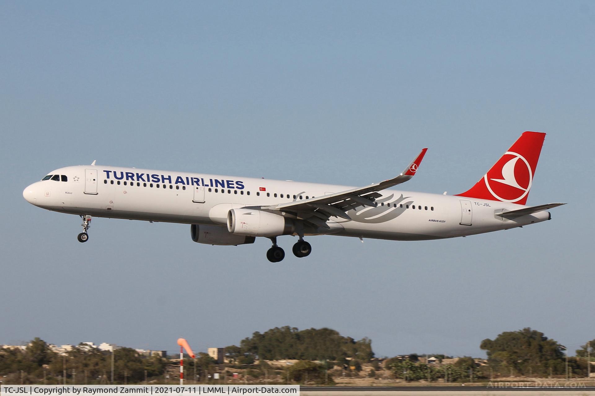 TC-JSL, 2011 Airbus A321-231 C/N 5667, A321 TC-JSL Turkish Airlines