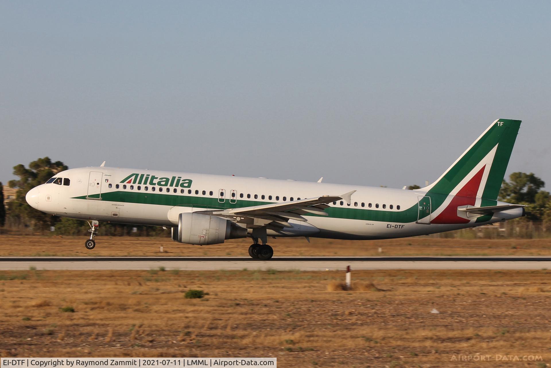 EI-DTF, 2009 Airbus A320-216 C/N 3906, A320 EI-DTF Alitalia