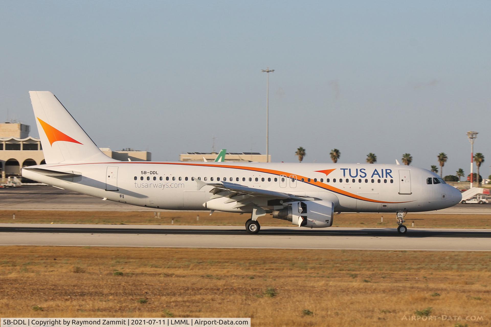 5B-DDL, 2006 Airbus A320-214 C/N 2665, A320 5D-DDL Tus Air (Ex 9H-AEN Air Malta)