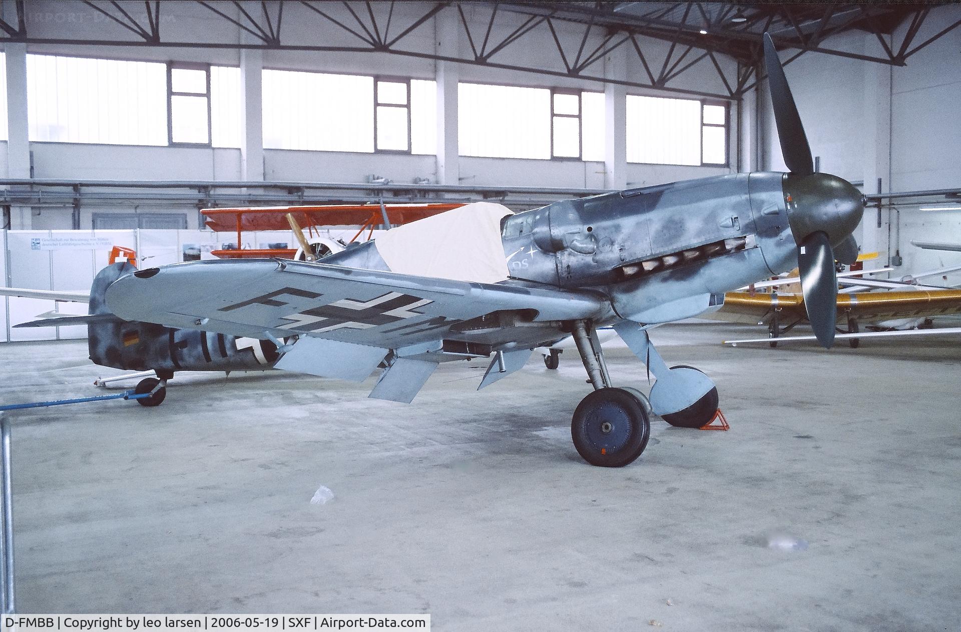 D-FMBB, Messerschmitt Bf-109G-6 C/N 156, Berlin ILA 19.5.2006