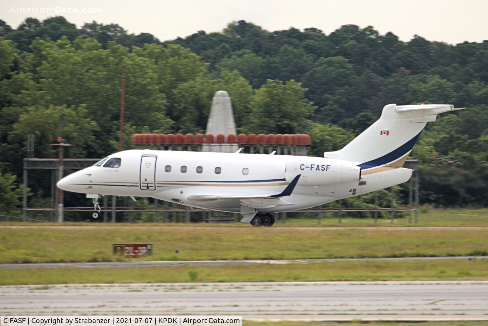 C-FASF, 2017 Embraer EMB-545  Legacy 450 C/N 55010027, Taking off for a flight to Calgary (CYYC)