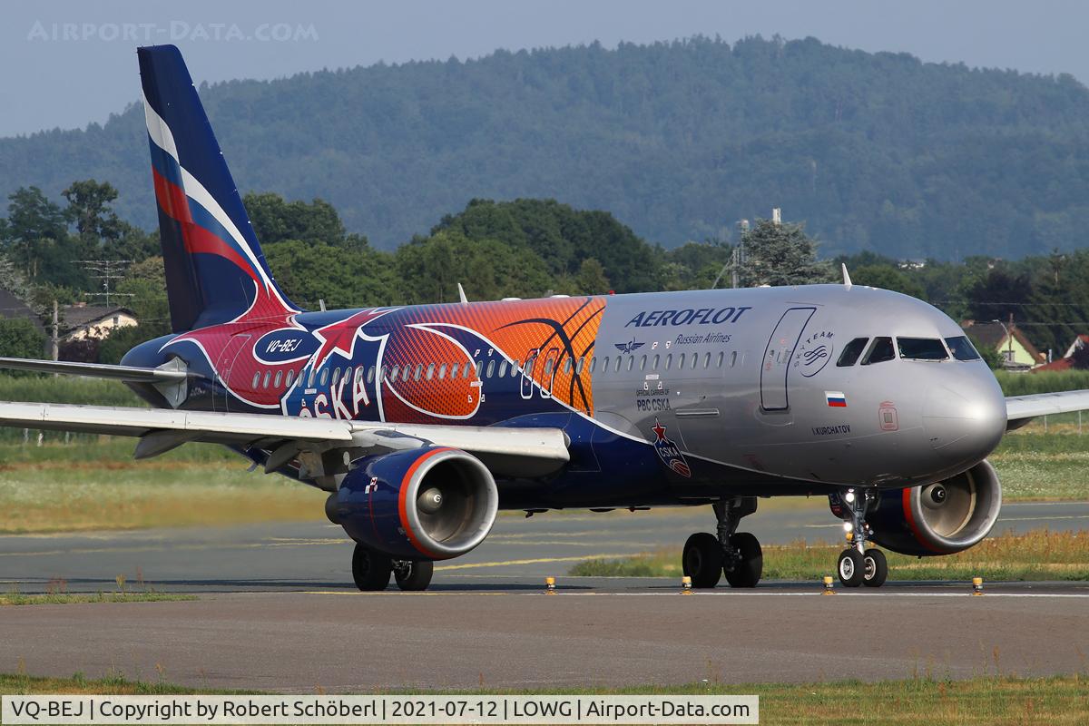 VQ-BEJ, 2010 Airbus A320-214 C/N 4160, VQ-BEJ @ LOWG 2021