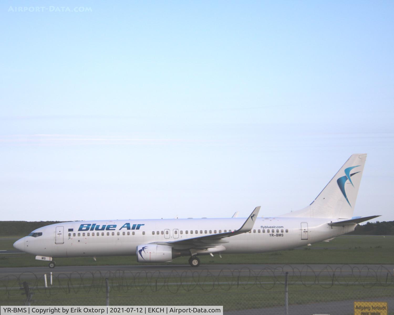 YR-BMS, 2006 Boeing 737-8Q8 C/N 30702, YR-BMS landed rw 04L