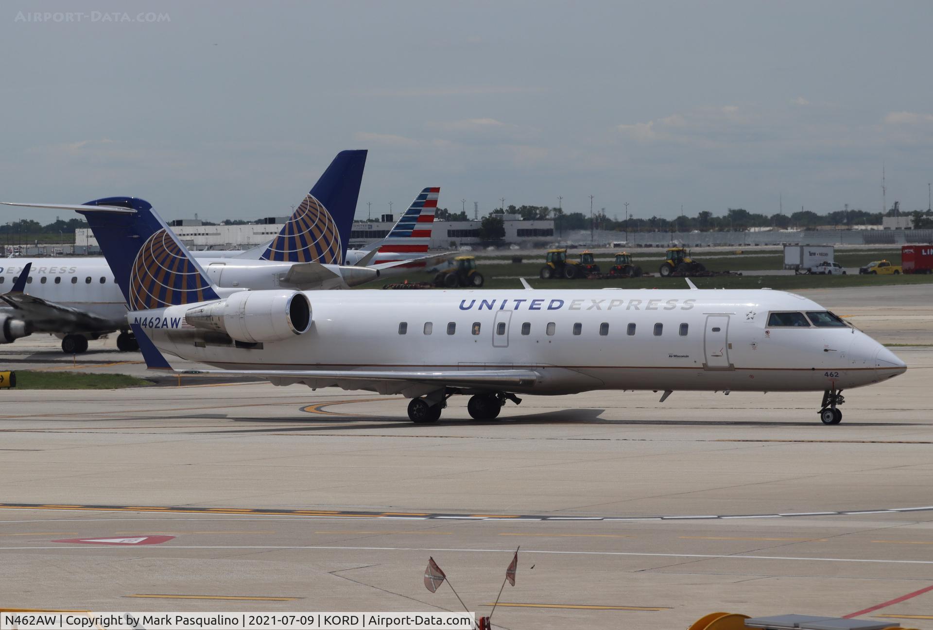 N462AW, 2003 Bombardier CRJ-200LR (CL-600-2B19) C/N 7875, CL-600-2B19