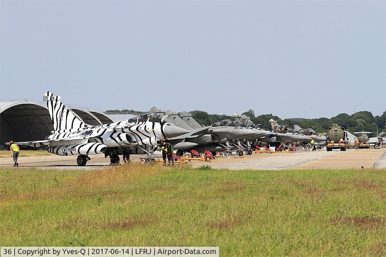 36, Dassault Rafale M C/N 36, Dassault Rafale M, Flight line, Landivisiau Naval Air Base (LFRJ) Tiger Meet 2017