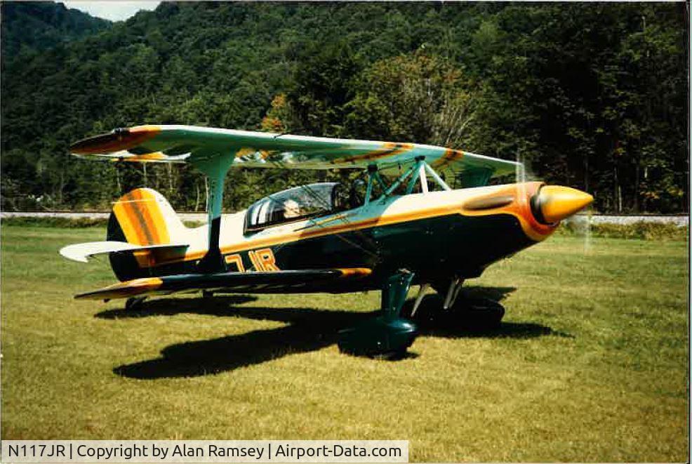 N117JR, 1986 Steen Skybolt C/N 1001 (N117JR), First Flight  Oct 1986 - Emporium PA  - Pilot  John Ramsey