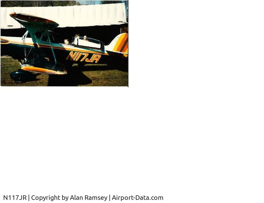 N117JR, 1986 Steen Skybolt C/N 1001 (N117JR), First Flight  Oct 1986 - Emporium PA  - Pilot  John Ramsey
