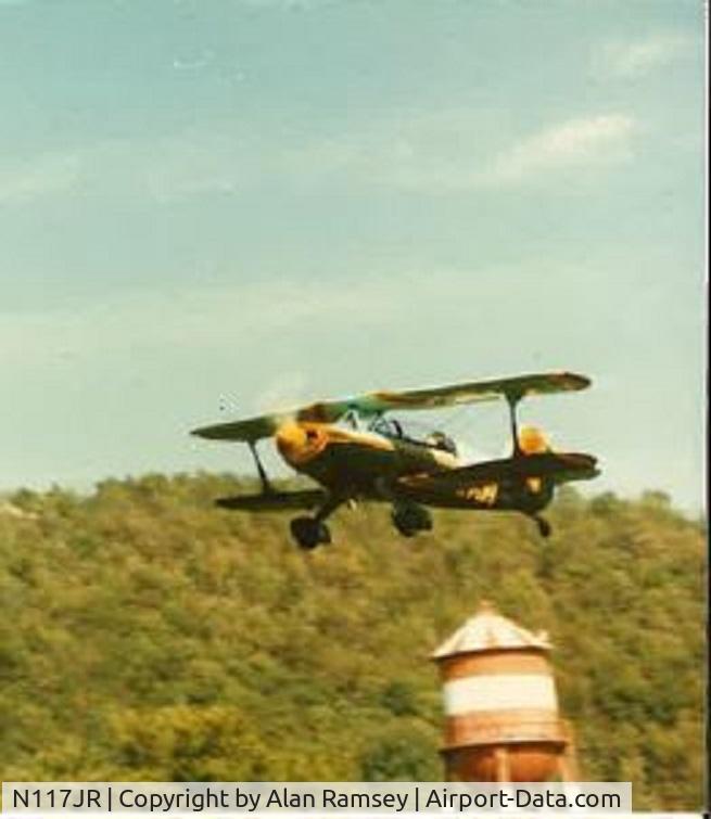 N117JR, 1986 Steen Skybolt C/N 1001 (N117JR), First Flight  Oct 1986 - Emporium PA  - Pilot  John Ramsey