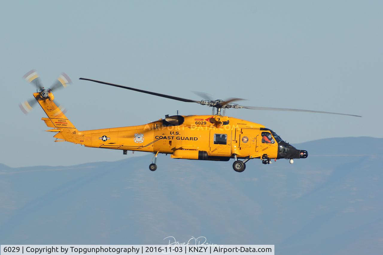 6029, Sikorsky MH-60T Jayhawk C/N 70.1788, USCG Jayhawk patrolling around San Diego Bay