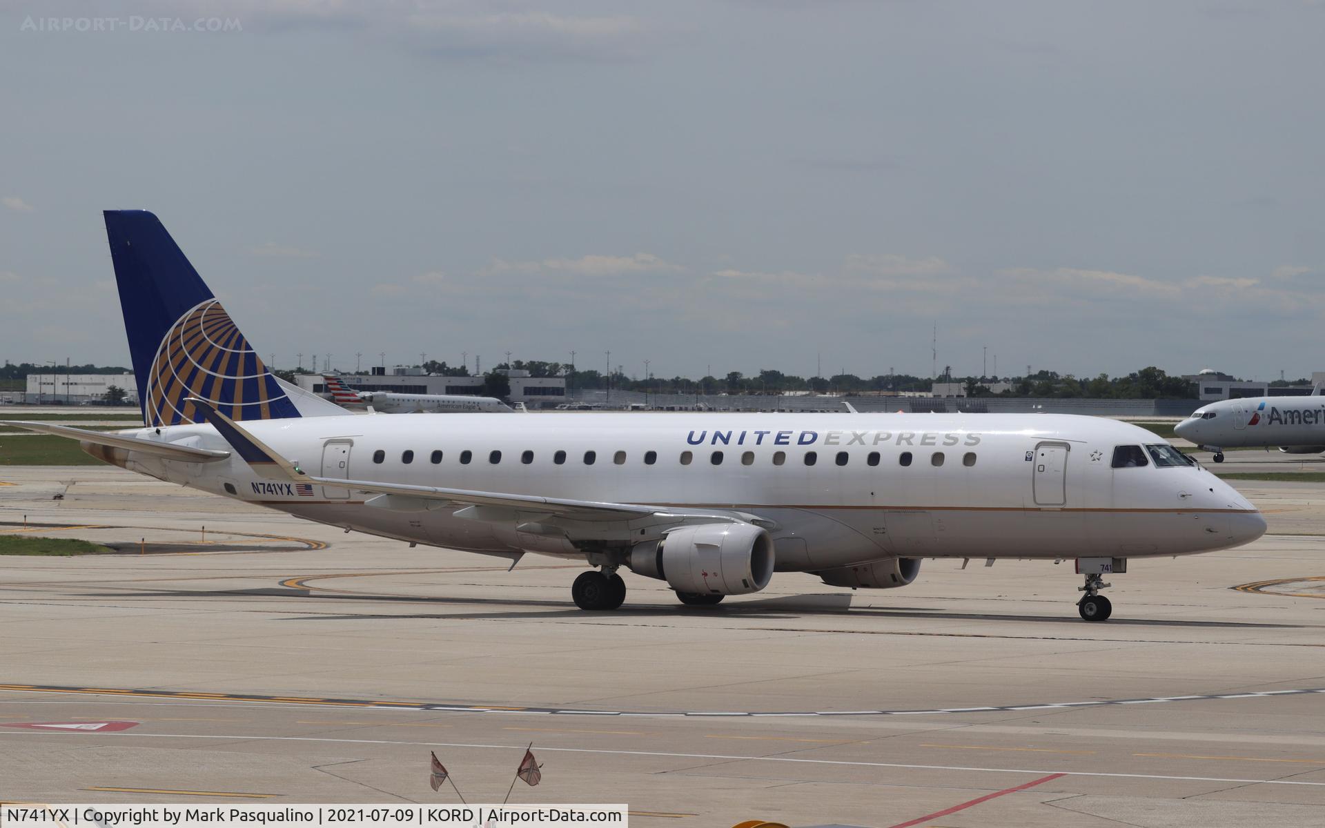 N741YX, 2017 Embraer 175LR (ERJ-170-200LR) C/N 17000653, ERJ-170-200LR