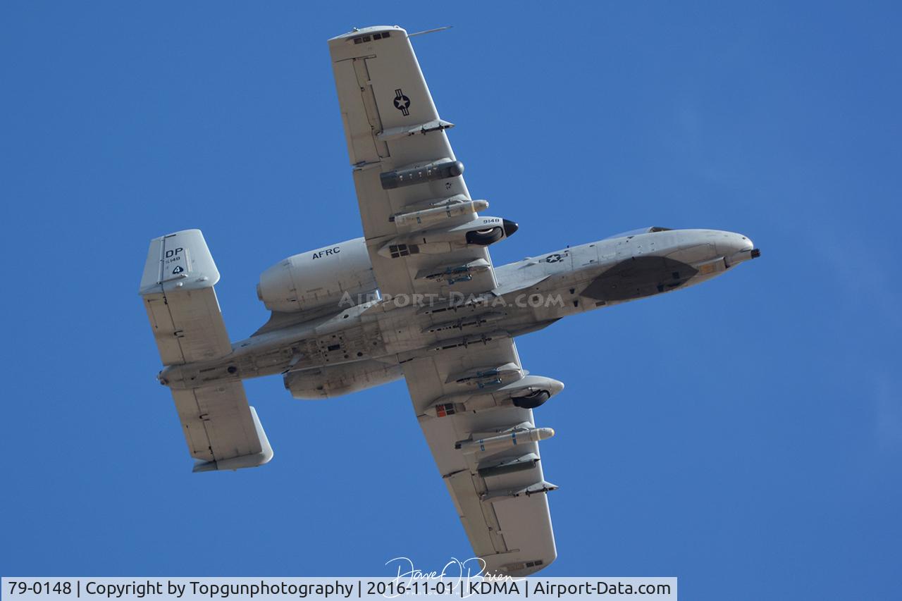79-0148, 1979 Fairchild Republic A-10A Thunderbolt II C/N A10-0412, DOGPEN21 departing DM