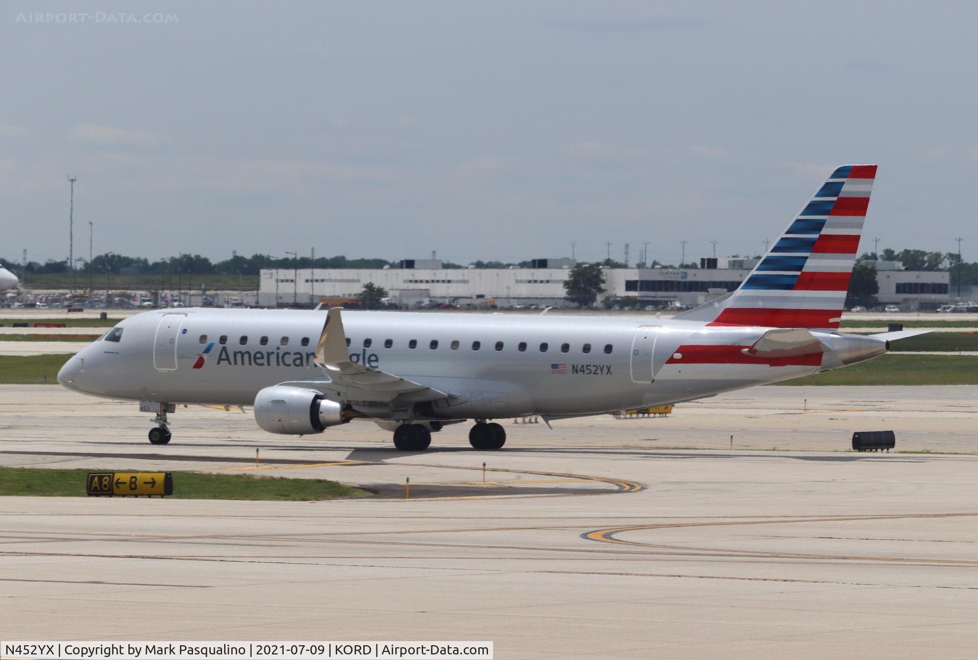 N452YX, 2021 Embraer 175LR (ERJ-170-200LR) C/N 17000873, ERJ-170-200LR