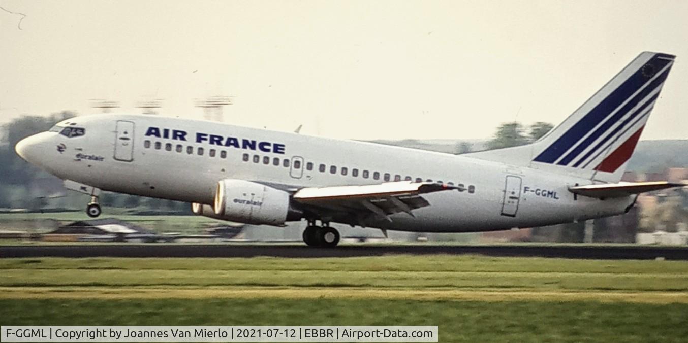 F-GGML, 1990 Boeing 737-53A C/N 24785, scan ftom slide