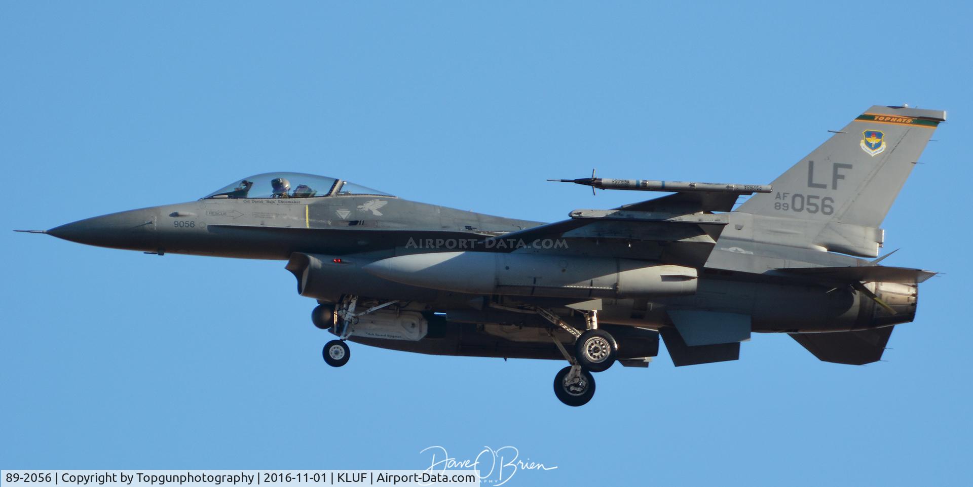 89-2056, 1989 General Dynamics F-16CG Night Falcon C/N 1C-209, VIPER42