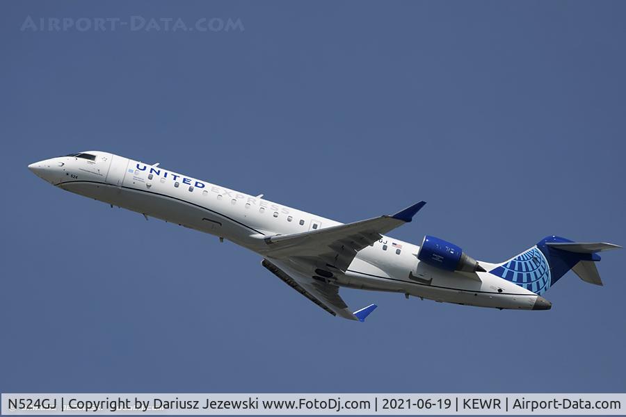 N524GJ, 2003 Bombardier CRJ-550 (CL-600-2C11) C/N 10097, Bombardier CRJ-550 (CL-600-2C11) - United Express (GoJet Airlines) C/N 10097, N524GJ