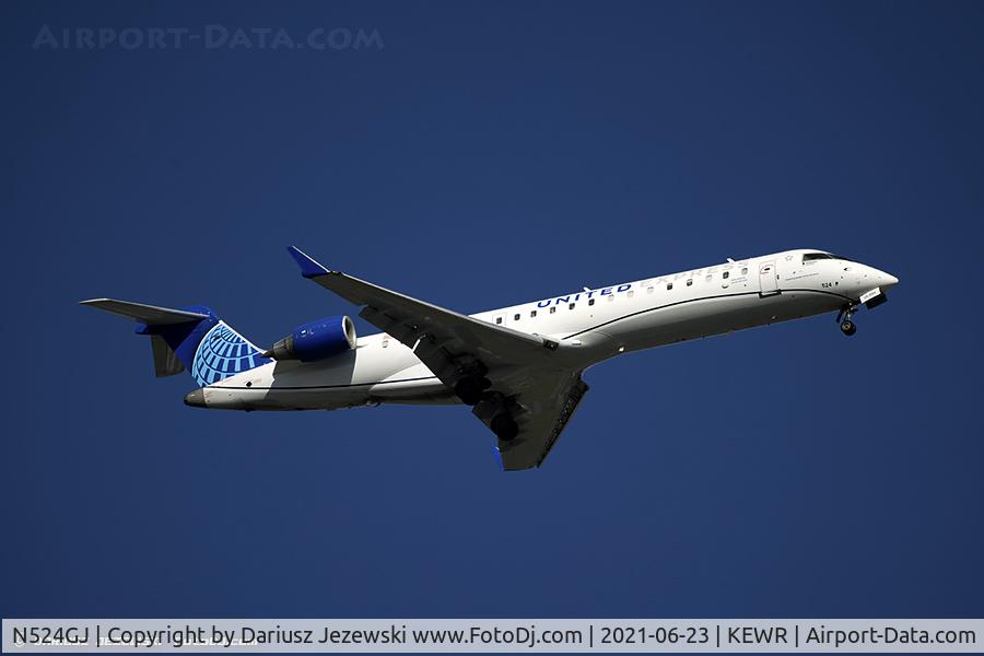 N524GJ, 2003 Bombardier CRJ-550 (CL-600-2C11) C/N 10097, Bombardier CRJ-550 (CL-600-2C11) - United Express (GoJet Airlines) C/N 10097, N524GJ