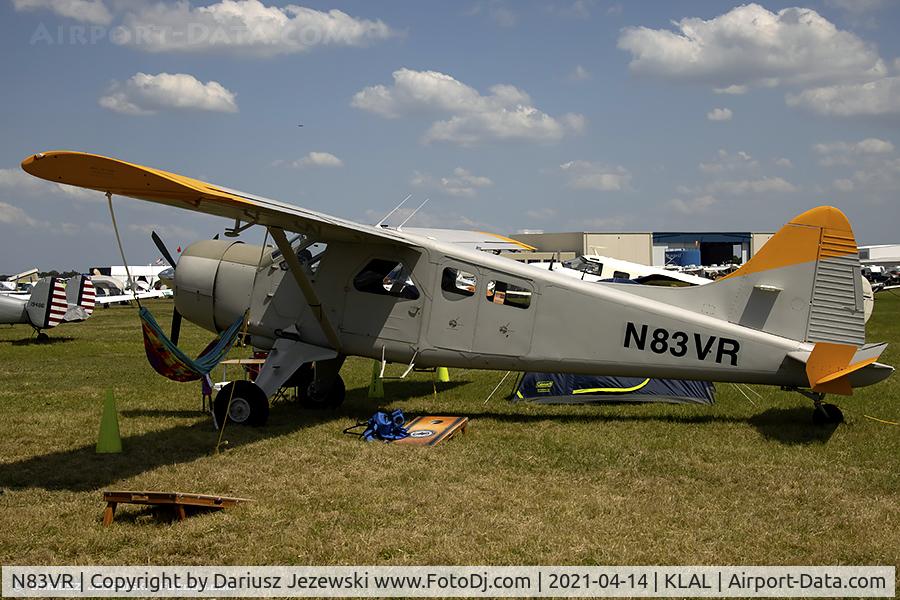 N83VR, De Havilland DHC-2 Beaver Mk.1 (L20A) C/N 1613, De Havilland Canada DHC-2 Mk.I Beaver C/N 1613, N83VR