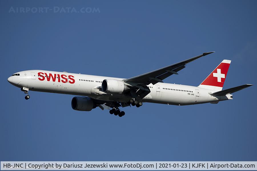 HB-JNC, 2016 Boeing 777-3DE/ER C/N 44584, Boeing 777-3DE/ER - Swiss International Air Lines  C/N 44584, HB-JNC