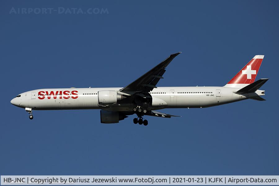 HB-JNC, 2016 Boeing 777-3DE/ER C/N 44584, Boeing 777-3DE/ER - Swiss International Air Lines  C/N 44584, HB-JNC