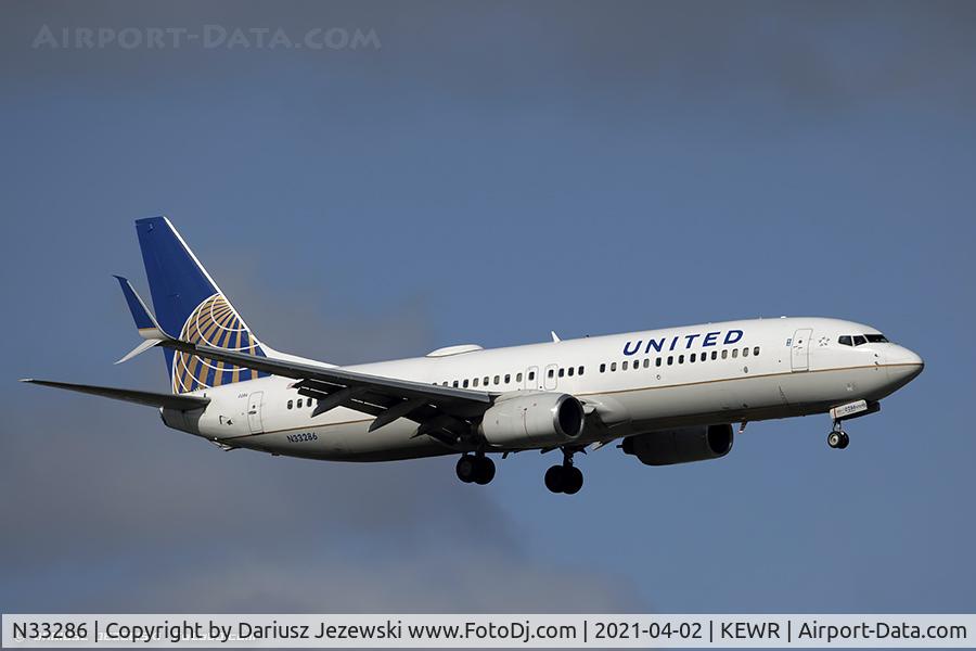 N33286, 2004 Boeing 737-824 C/N 31600, Boeing 737-824 - United Airlines  C/N 31600, N33286