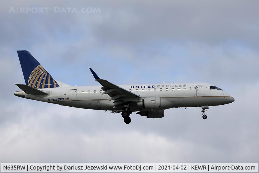 N635RW, 2004 Embraer 170SE (ERJ-170-100SE) C/N 17000056, Embraer ERJ-170-100SE- United Express (Shuttle America)  C/N 17000056, N635RW