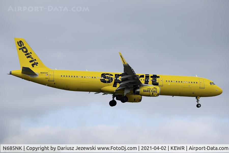 N685NK, 2018 Airbus A321-231 C/N 8115, Airbus A321-231 - Spirit Airlines  C/N 8115, N685NK