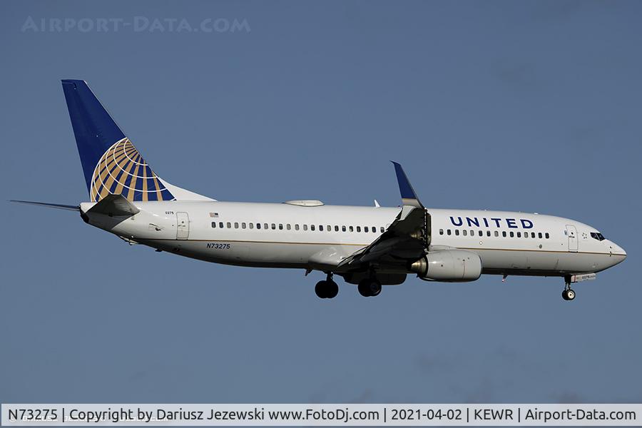 N73275, 2002 Boeing 737-824 C/N 31593, Boeing 737-824 - United Airlines  C/N 31593, N73275