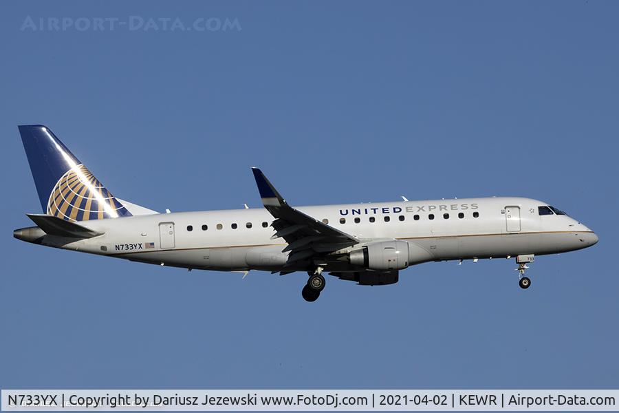 N733YX, 2016 Embraer 175LR (ERJ-170-200LR) C/N 17000539, Embraer ERJ-175 - United Express (Republic Airlines)  C/N 17000539, N733YX