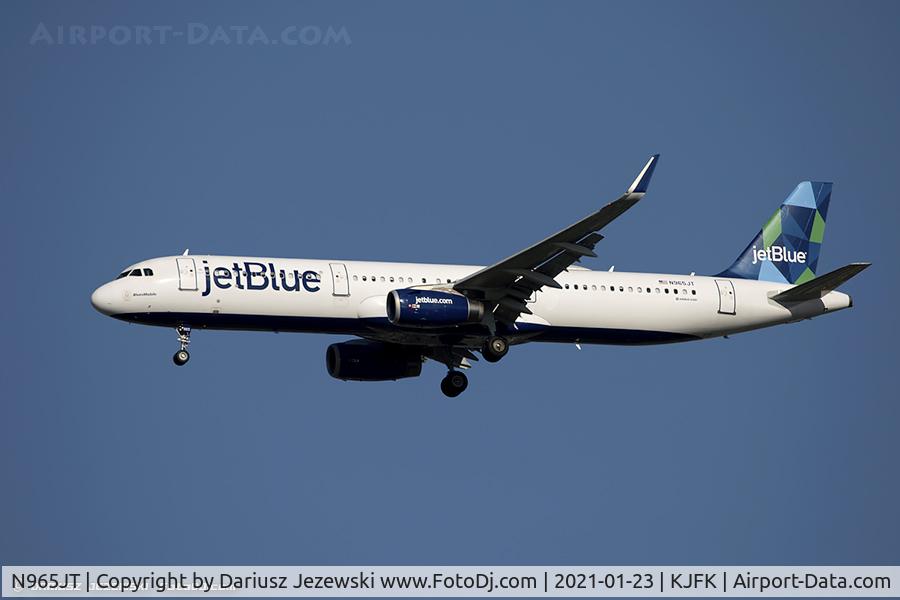 N965JT, 2016 Airbus A321-231 C/N 6512, Airbus A321-231 