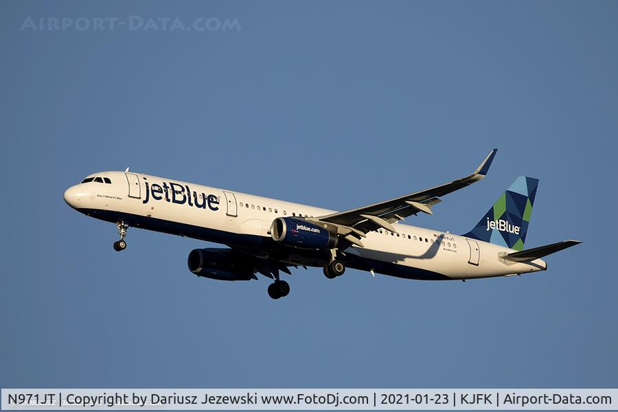 N971JT, 2016 Airbus A321-231 C/N 7390, Airbus A321-231 