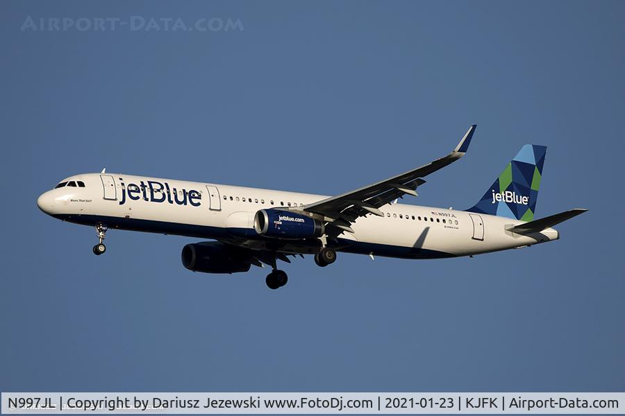 N997JL, 2018 Airbus A321-231 C/N 8473, Airbus A321-231 