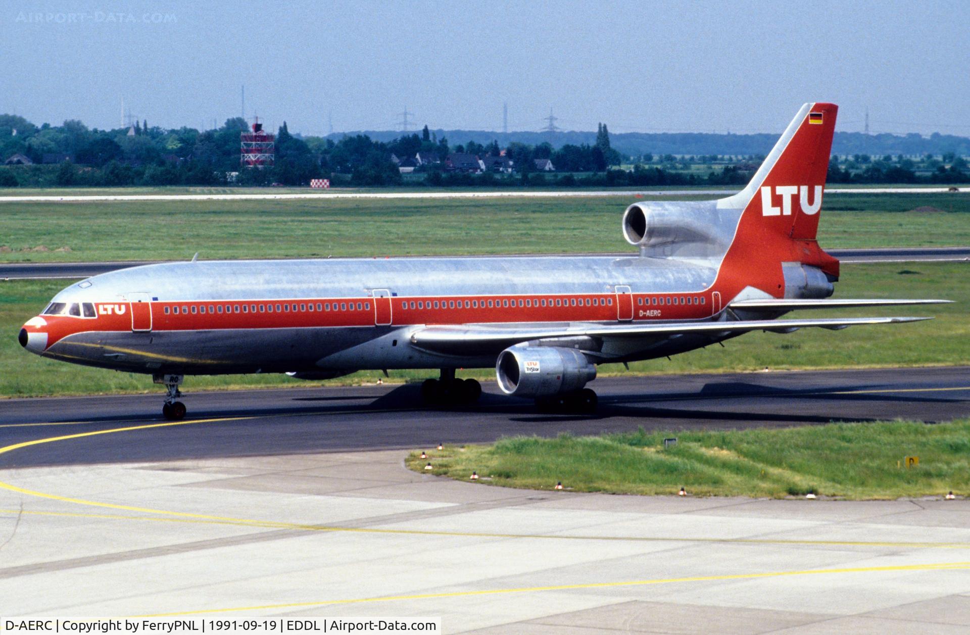 D-AERC, 1974 Lockheed L-1011-385-1 TriStar C/N 193A-1085, LTU L1011 with metal fuselage after delivery from Eastern two month earlier