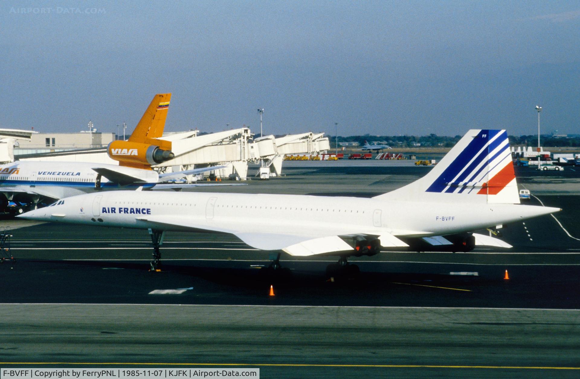 F-BVFF, 1978 Aerospatiale-BAC Concorde 101 C/N 15, Air France Concorde in JFK