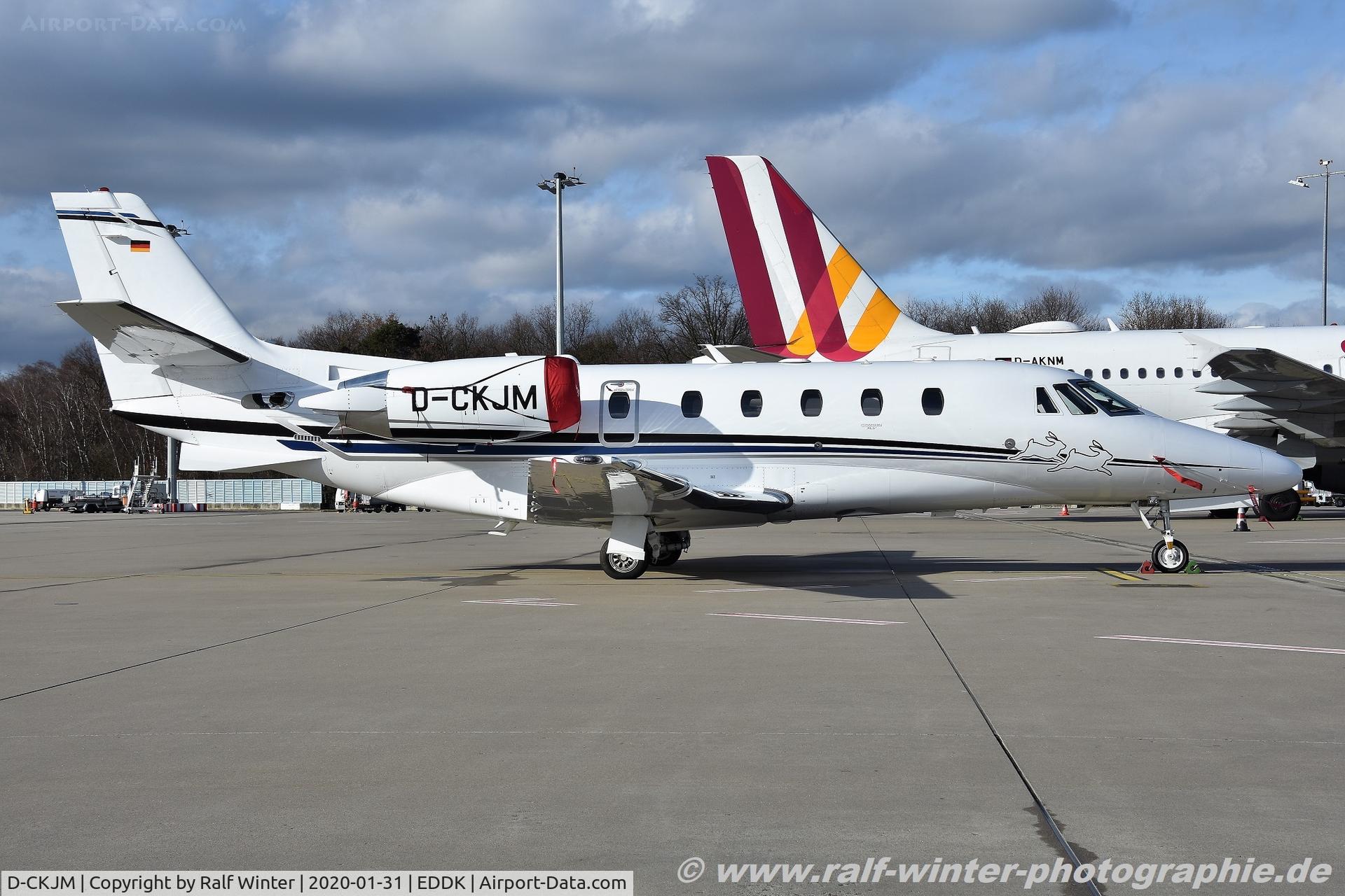 D-CKJM, 2019 Cessna 560XL Citation XLS+ C/N 5606277, Cessna 560XL Citation XLS+ - AHO Air Hamburg Private Jets - 560-6277 - D-CKJM - 31.01.2020 - CGN
