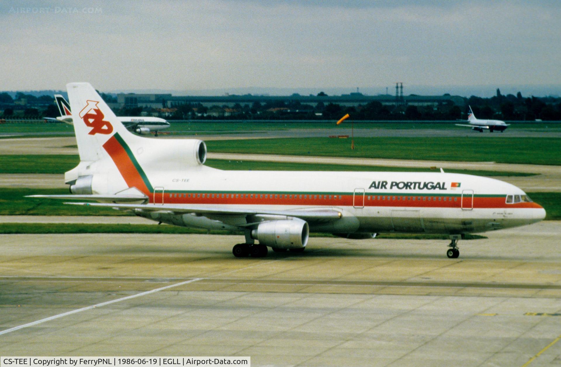 CS-TEE, 1984 Lockheed L-1011-385-3 TriStar 500 C/N 293B-1243, TAP L1015