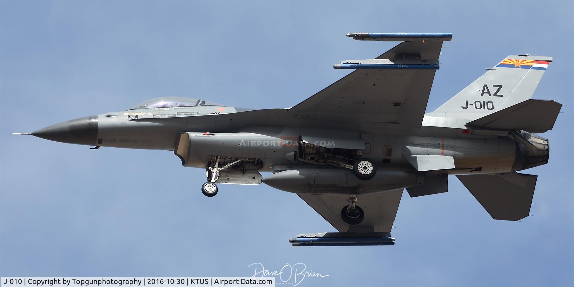 J-010, Fokker F-16A Fighting Falcon C/N 6D-166, 148th FS / RNLAF