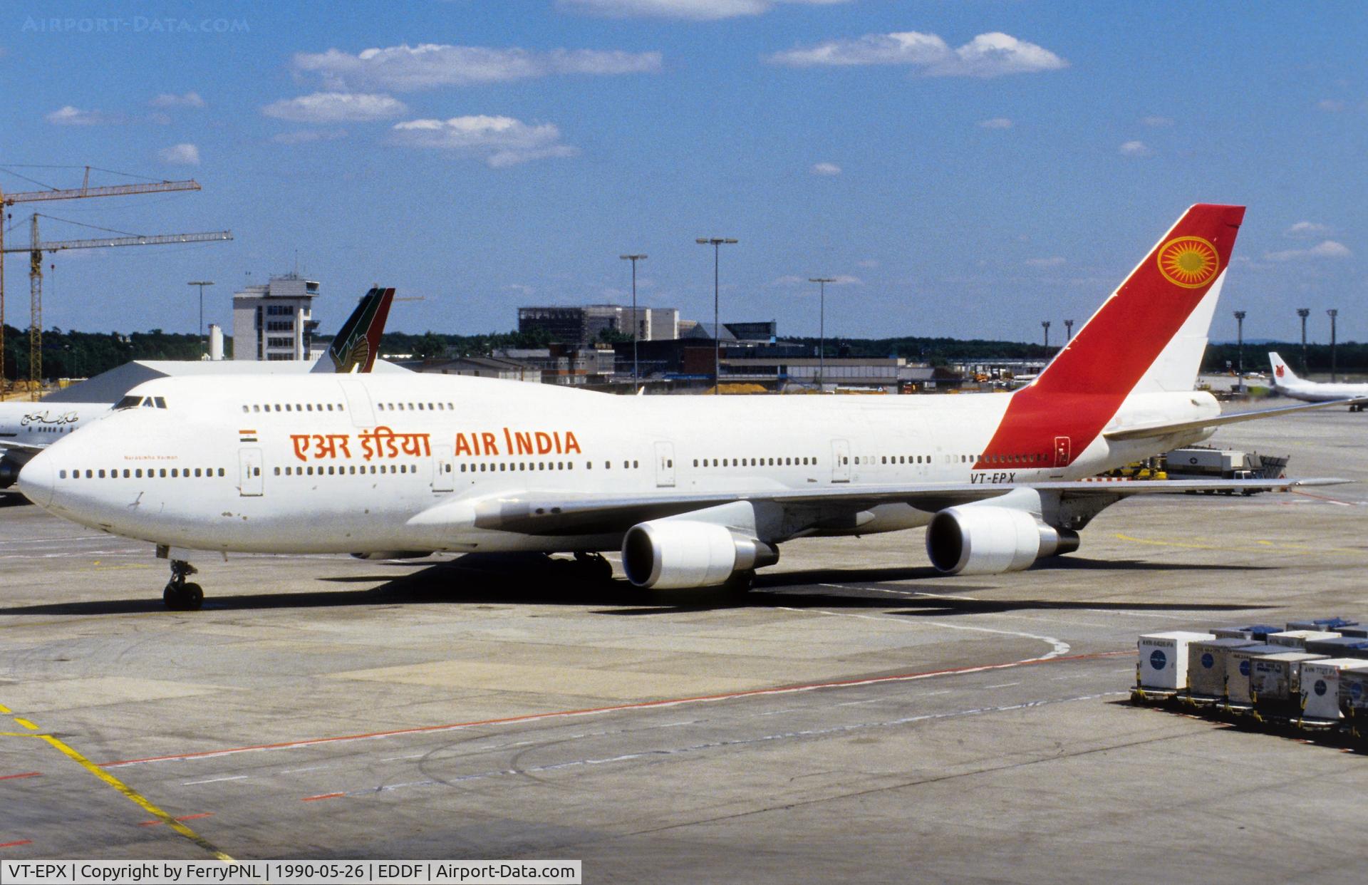 VT-EPX, 1988 Boeing 747-337 C/N 24160, Air India in short lived livery