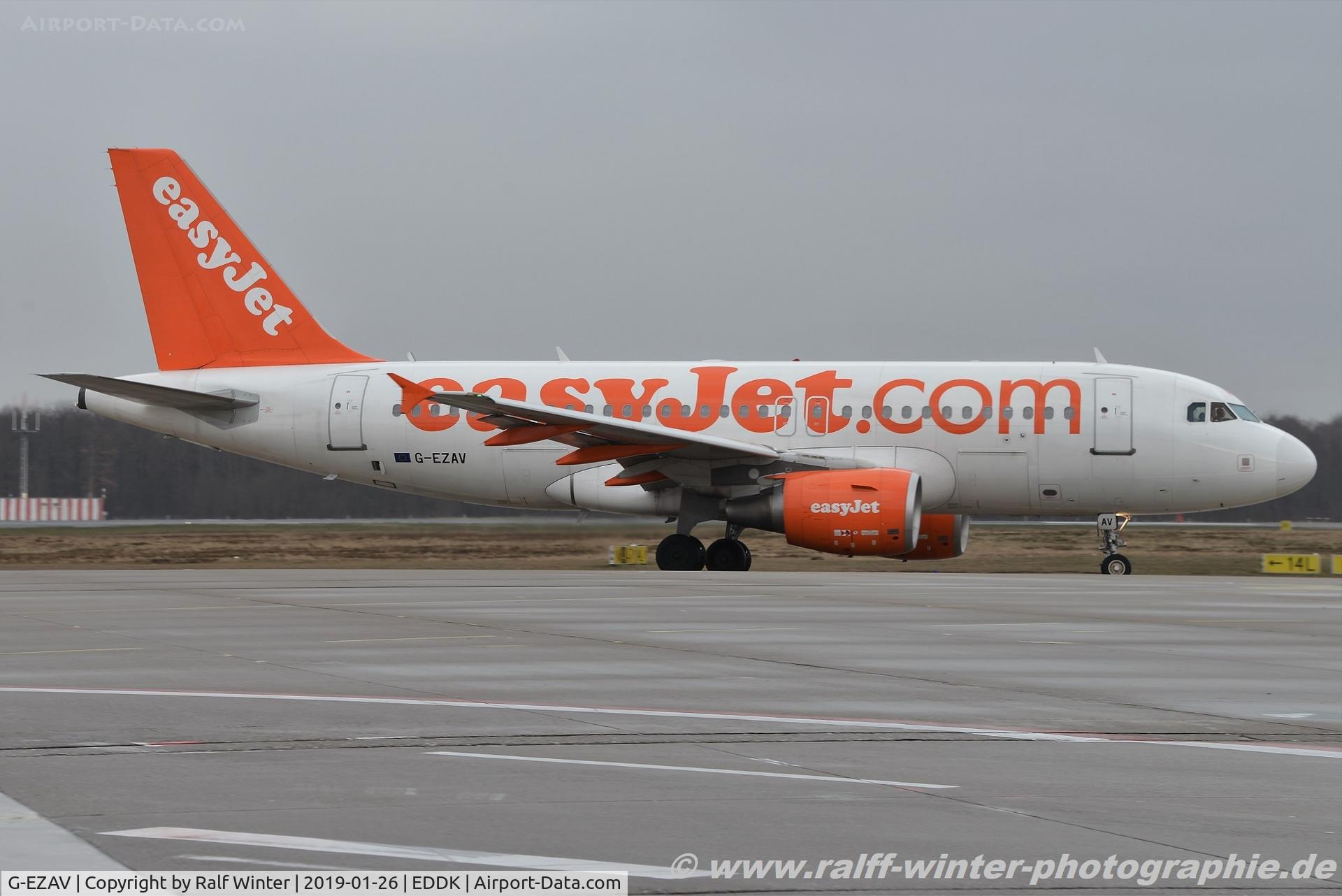 G-EZAV, 2006 Airbus A319-111 C/N 2803, Airbus A319-111 - U2 EZY easyJet - 2803 - G-EZAV - 26.01.2019 - CGN