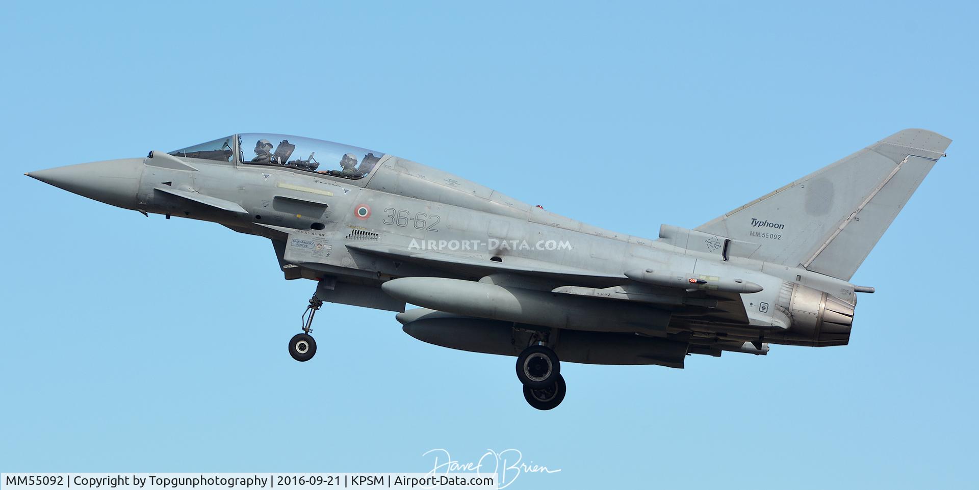 MM55092, 2003 Eurofighter EF-2000 Typhoon T C/N IT001, 936 GEA
