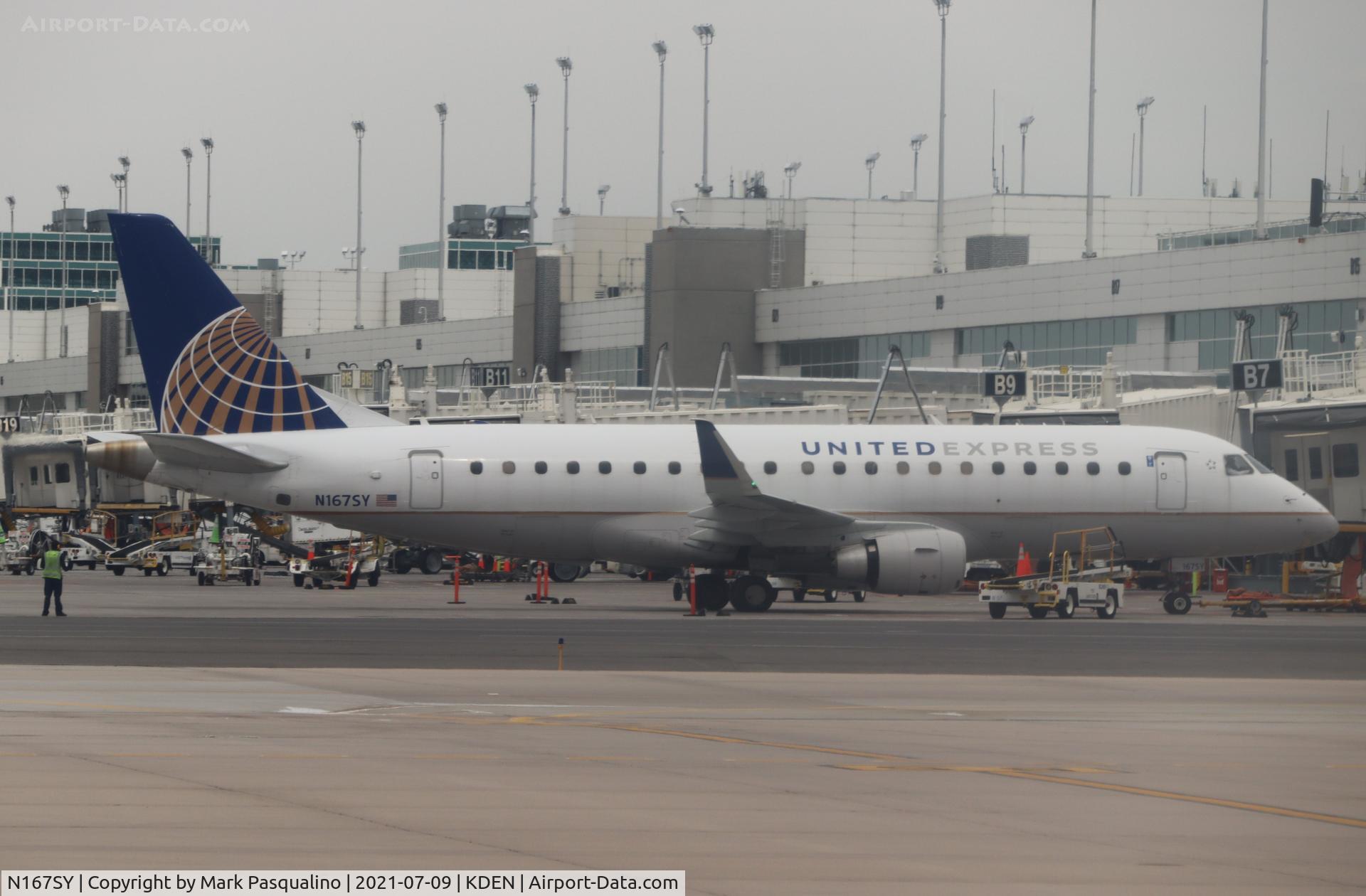 N167SY, 2016 Embraer 175LR (ERJ-170-200LR) C/N 17000616, ERJ-170-200LR
