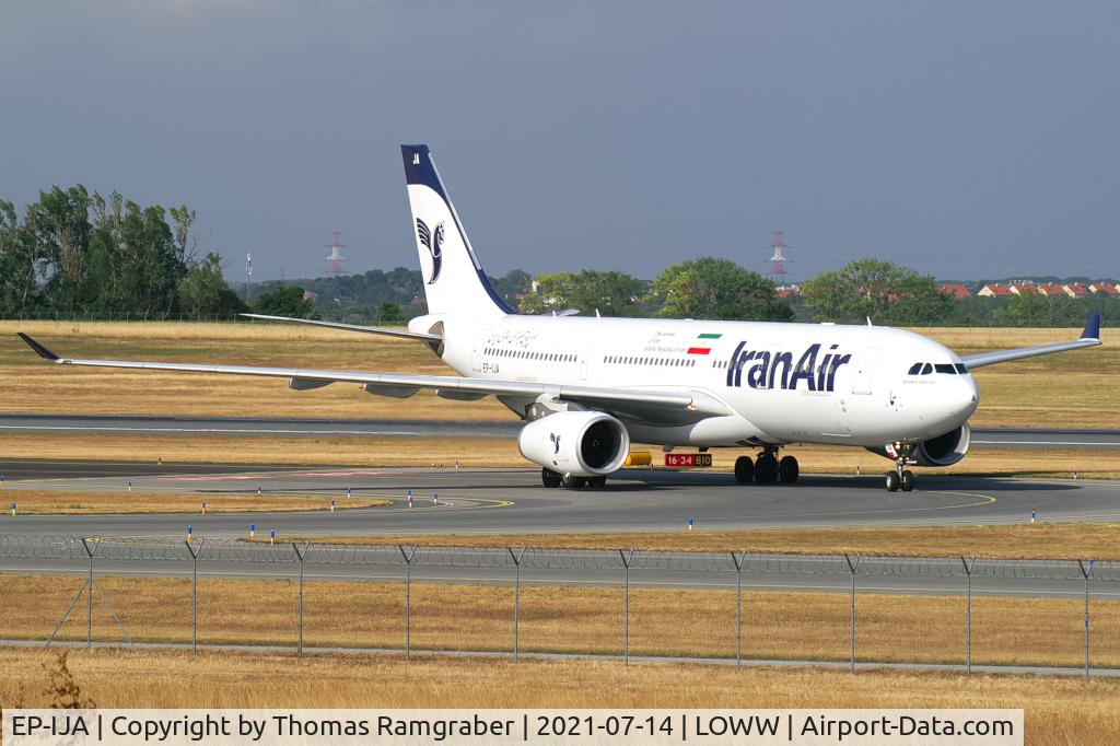 EP-IJA, 2014 Airbus A330-243 C/N 1540, Iran Air Airbus A330-243