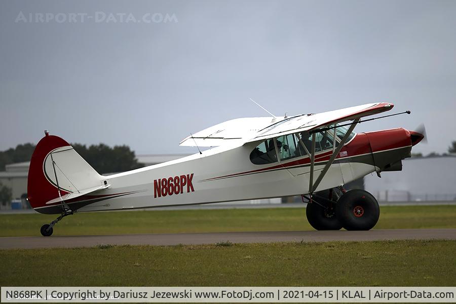 N868PK, 1982 Piper PA-18-150 Super Cub C/N 18-8209021, Piper PA-18-150 Super Cub C/N 18-8209021, N868PK
